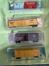 Four N Gauge Train Car In Original Boxes- Lot 12