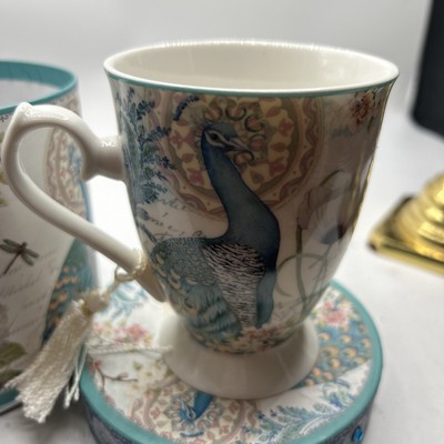 Delton Products Corp Summer River Peacock Mug w/box