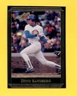 1992 Investor's Journal RYNE SANDBERG Chicago Cubs Magazine Card #83