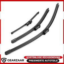 Scheibenwischer Wischerblätter Komplett Set Passend für VW Polo V 6R, 6C Gummi