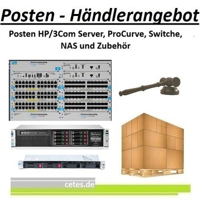 Posten & Händlerangebot - HP 3COM Server, ProCurve, Switche und Zubehör