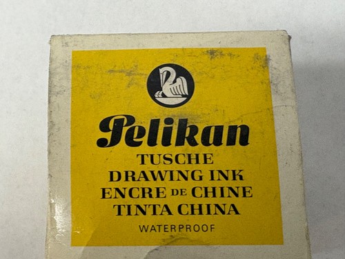 PELIKAN TUSCHE Riproducibile (Diazo) #17 Inchiostro Nero 517 Gunther Wager 1floz - Foto 7 di 9
