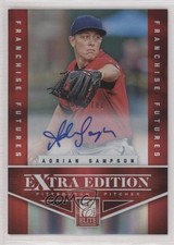 2012 Elite Extra Edition Franchise Futures Signatures Adrian Sampson Auto 00em