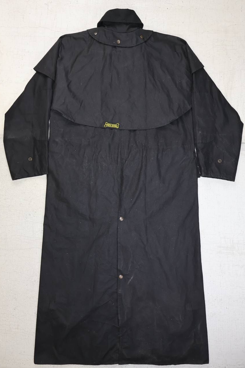Manteau D'équitation Femme Driza-Bone – Taille 12 Noir – Doublure Amovible