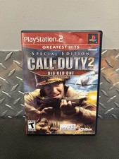 PS2 Call of Duty 2 Big Red One Special Edition (Playstation 2, 2005) CIB