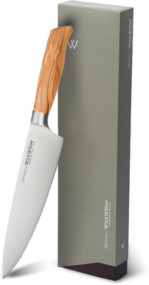 8 Inch Chef Knife   Razor Sharp Swedish Steel Kitchen Knife with Italian Olive W