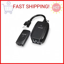 Fosmon WavePoint Wireless Remote Control Outdoor Electrical Outlet Switch Weathe