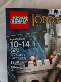 LEGO LOTR Lord of the Rings: The Battle of Helm's Deep (9474) New  Sealed Box