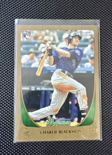 2011 Bowman Draft Gold Charlie Blackmon #7 Mint