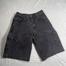 Vintage 90s Y2K Hi Boy Size 32 Shorts Jorts Embroidered Skater Baggy Wide Leg