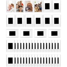 Magnetische Bilderrahmen 50 Stück Acryl Kühlschrank Fotos 7x4,5 cm