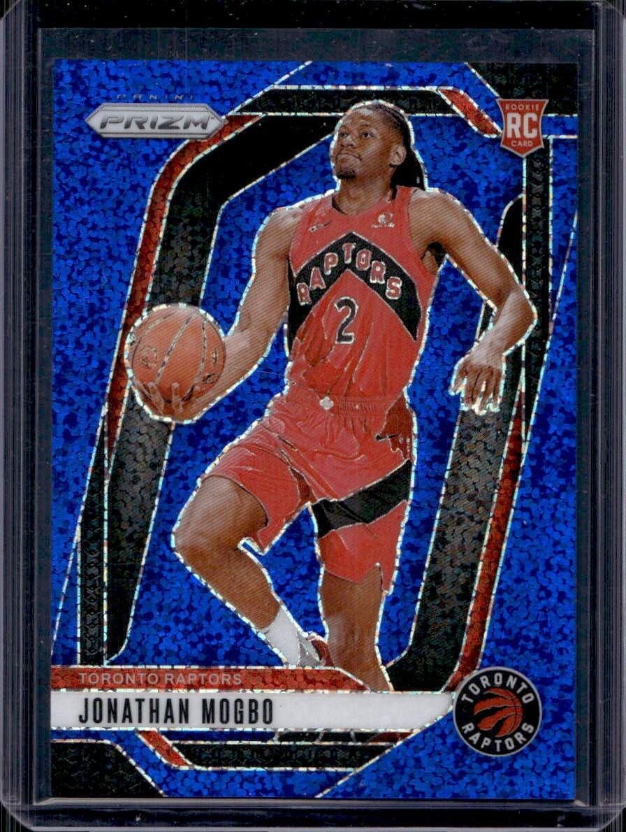 Jonathan Mogbo 2024-25 Panini Prizm #260 Blue Sparkle /144