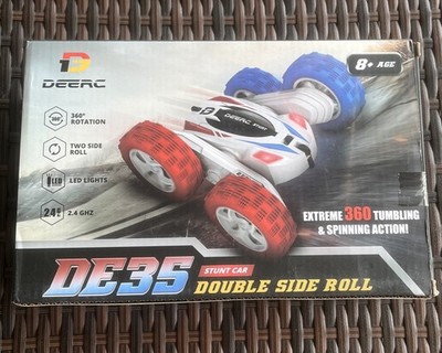  DE35 Double Side Roll Stunt Car 2.4Ghz LED Remote Controlled 