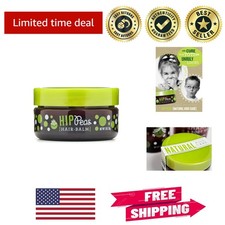 Hypoallergenic Natural Hair Gel - 2 oz Balm for All Hair Types, Frizz Control