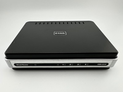 D-Link EBR-2310 4-Port 10/100 Wired Router No Cord Looks Barely Used