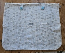 Carseat Canopy Baby Car Seat Cover Muslin Blue And White Skulls