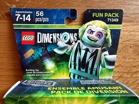 Lego Dimensions Beetlejuice Fun Pack 71349 Minifigure Set Sandworm SEALED
