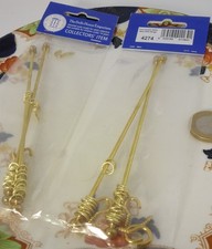 1:12 SCALE DOLLS HOUSE EMPORIUM COLLECTORS ITEM CURTAIN 2 PACKS (4) RAILS 4274