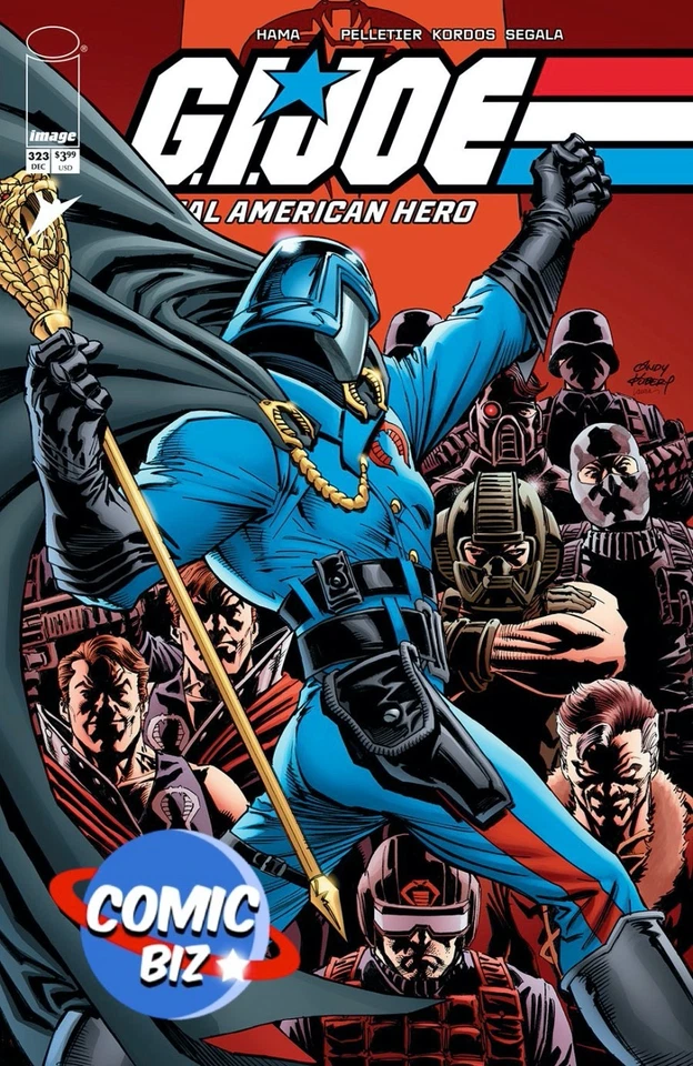 G.I. JOE: A REAL AMERICAN HERO #323 (2025) 1ST PRINTING MAIN COVER IMAGE