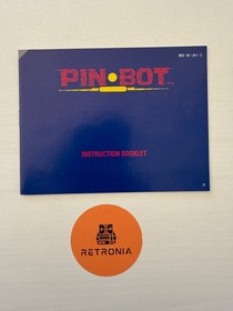 Pin Bot Nintendo Nes Spiel UK Version OVP mit Handbuch komplett CIB