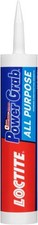 Loctite Power Grab All Purpose, White Construction Adhesive, 9 fl oz Cartridge