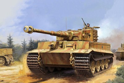 Trumpeter 00945 PZ.KPFW.VI AUSF.E SD.KFZ.181 TIGER I LATE PRODUCTION 1:16 Kit