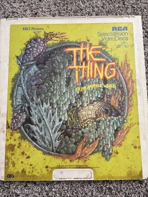 1981 The Thing From Another World 1951 Film RCA SelectaVision CED Videodisc