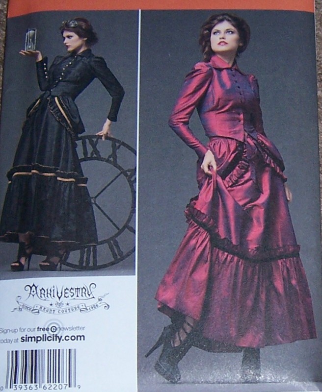 Patron Robe Steampunk Guerre Civile - Taille 6-12 - Patron De Couture à Couper