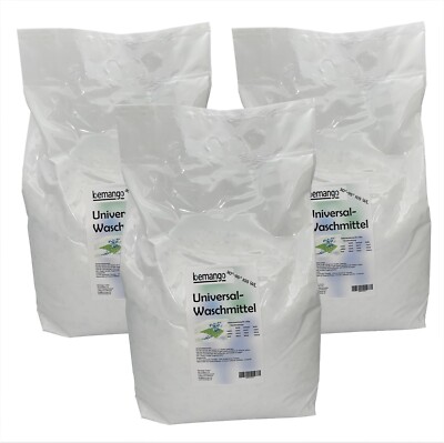 Waschpulver Universalwaschmittel Waschmittel 30 kg Pulver für Color 3x10kg