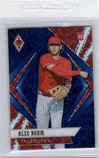 ALEC BOHM 2021 PHOENIX BLUE VELOCITY ROOKIE PHILLIES