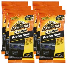Armor All Original Protectant Wipes, Interior Car Cleaning Wipes, 6 Packs