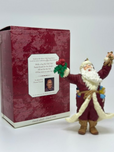 NIB Hallmark Keepsake Ornament Merry Olde Santa Collectors Series 1998 Holiday - Picture 4 of 6
