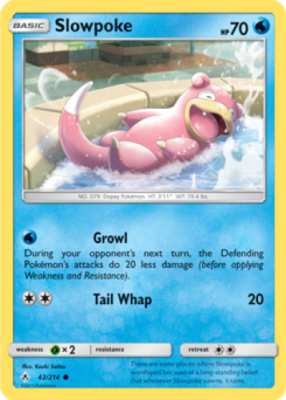 1x Slowpoke 42/214 Unbroken Bonds Pokemon TCG Card NM | eBay