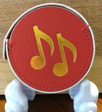 Earbud carrying case. Your choice of colors: navy, black, or red 