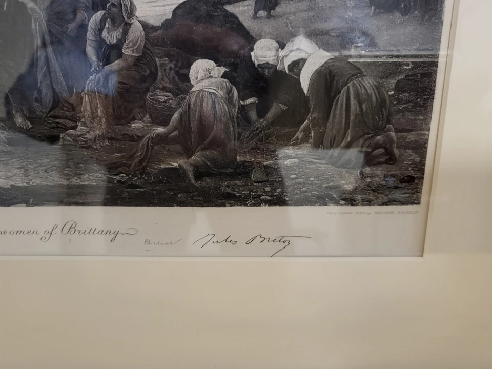 George Barrie Grabings 2 Jules Breton y William Bouguereau par emparejado Foto 4 de 4