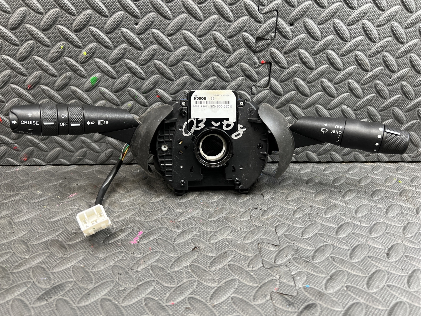 🔥 OEM 2003-2008 MASERATI QUATTROPORTE STEERING WHEEL CRUISE WIPER COMBO SWITCH