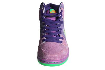 Nike SB Dunk High Pro Reverse Skunk Purple Green Number 54 Nike SB Dunk High Pro Reverse Skunk Purple Green Number 54