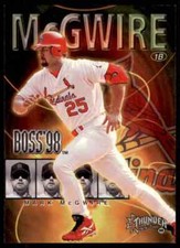 1998 Skybox Thunder Boss '98 Mark McGwire St. Louis Cardinals