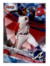 RONALD ACUNA 2017 TOPPS BOWMAN'S BEST #TP-10 BRAVES BASE ROOKIE CARD RC BD7412