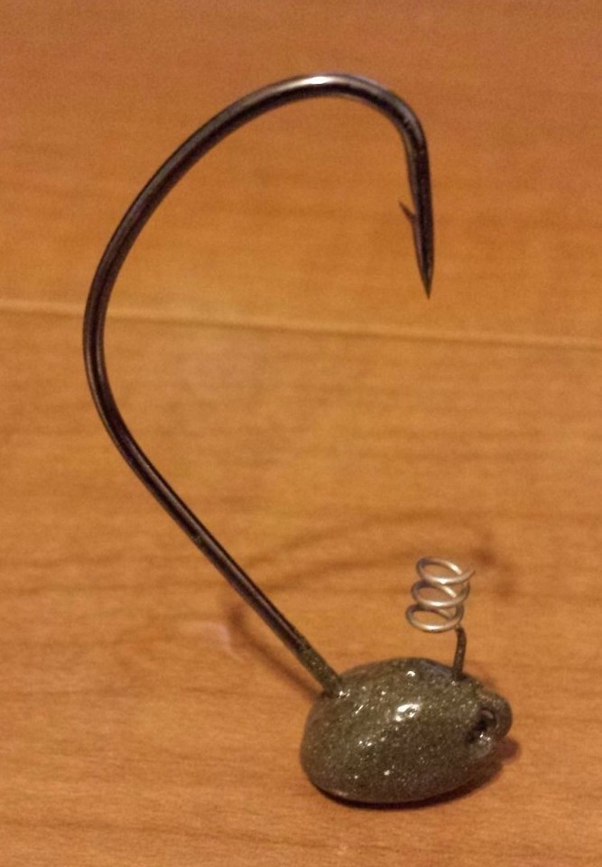 10 Randy Howell Shaky Head Jigs 3/8 Oz – Colore A Scelta – Amo Wide Gap Per Pesca Al Persico Spigola E Black Bass