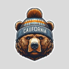California sticker vinyl decal pride animal bear novelty state laptop mug 