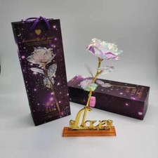 Crystal Rose Mother's Day Mother's day artificial gift Love Light-Up