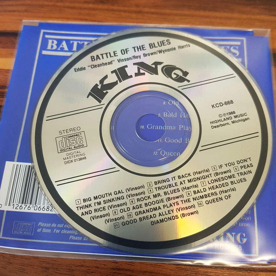 VARIOUS: King Records Battle Of The Blues Volume 4    > EX/VG(CD) - Bild 2 von 2