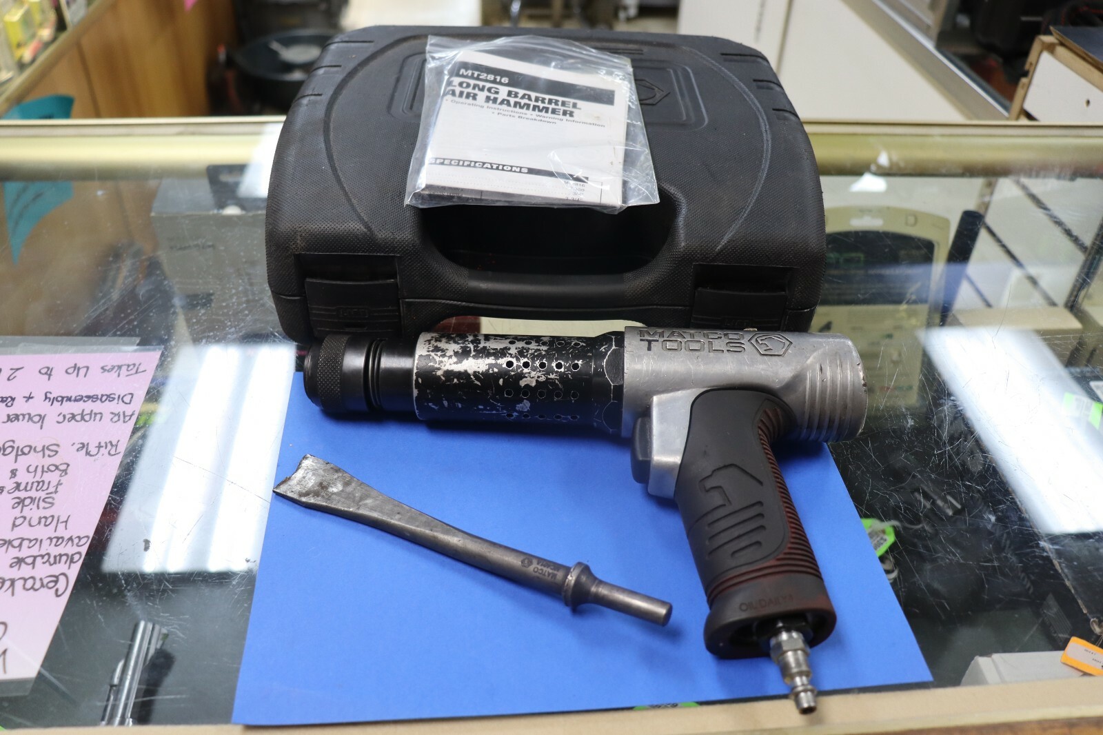 Matco Tools MT2816 Air Hammer W/ Case 