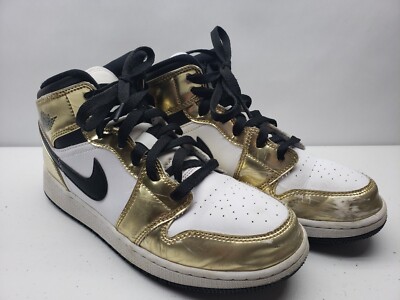 Nike Air Jordan Mid SE GS Metallic Gold DC1420-700 Taille 6,5Y