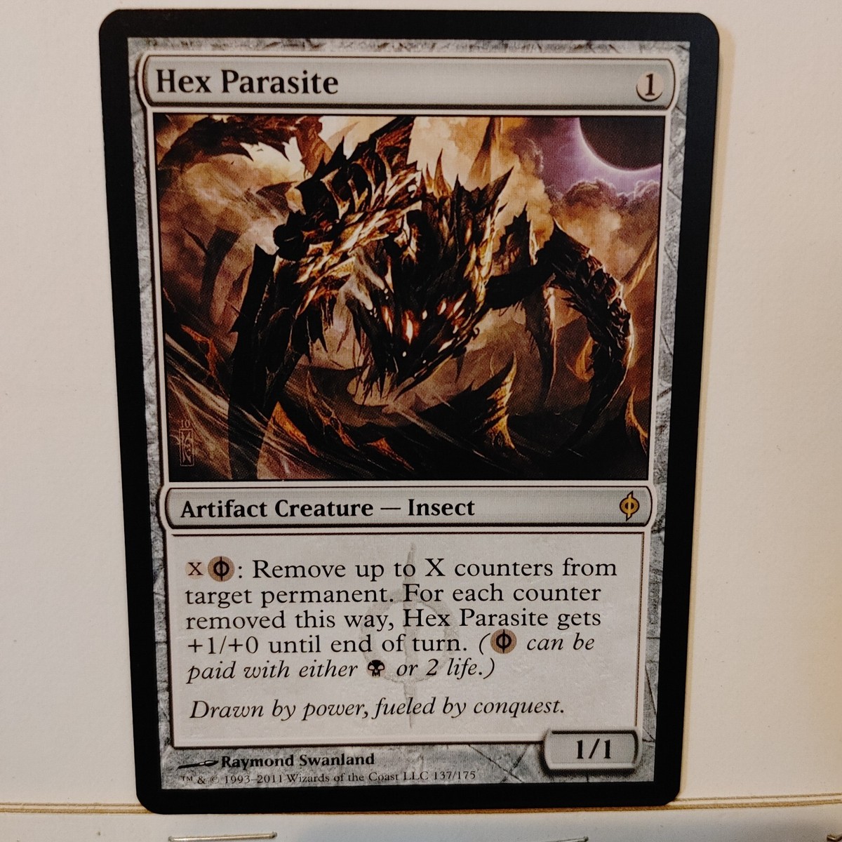 Magic: The Gathering - Hex Parasite - New Phyrexia Codes Cartas
