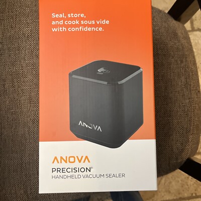 Anova Precision One Touch Handheld Kitchen Vacuum Sealer w/Bags - New In Box - 1