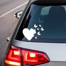 Butterfly Vinyl Decal Heart Butterflies Decal Car Laptop Sticker Butterfly Vinyl Decal Heart Butterflies Decal Car Laptop Sticker