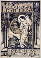 Den Hollandske Udstilling Decorative Poster. Home Graphic Art Design. 3982