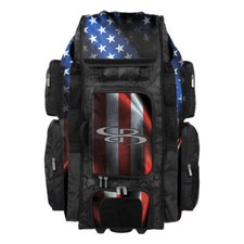 Boombah Rolling Superpack XL, Wheeled Baseball/Softball Pack/Bag - USA Black Ops
